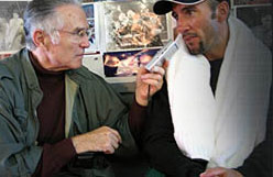 Joe Rein interviewing Wayne McCullough